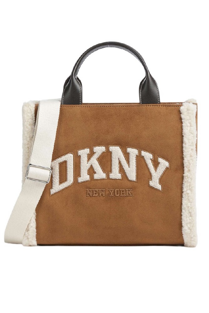 DKNY HADLEE MD TOTE HANDBAG ΤΣΑΝΤΑ ΓΥΝΑΙΚΕΙΑ WALNUT