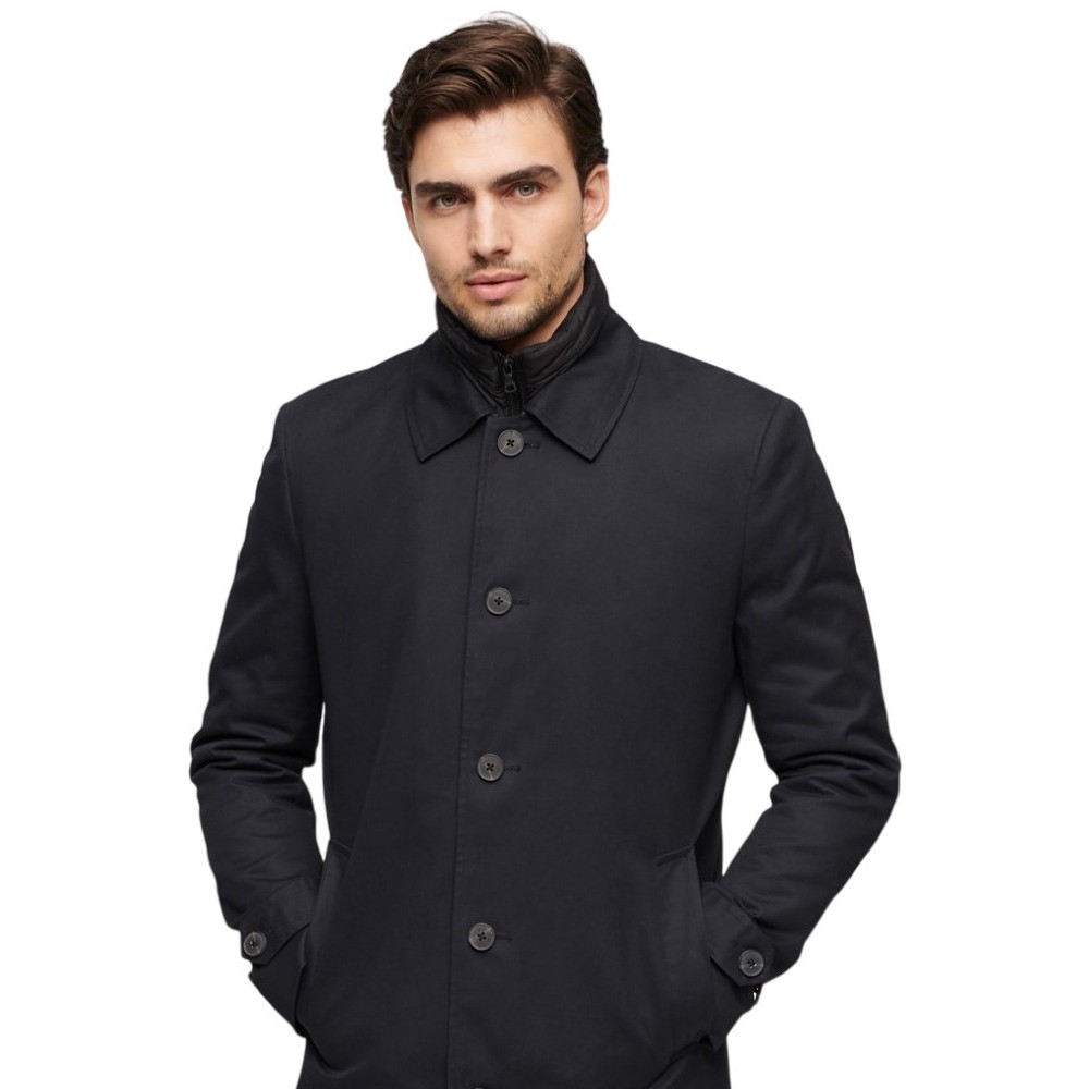 SUPERDRY CAR COAT ΠΑΛΤΟ ΑΝΔΡΙΚΟ NAVY