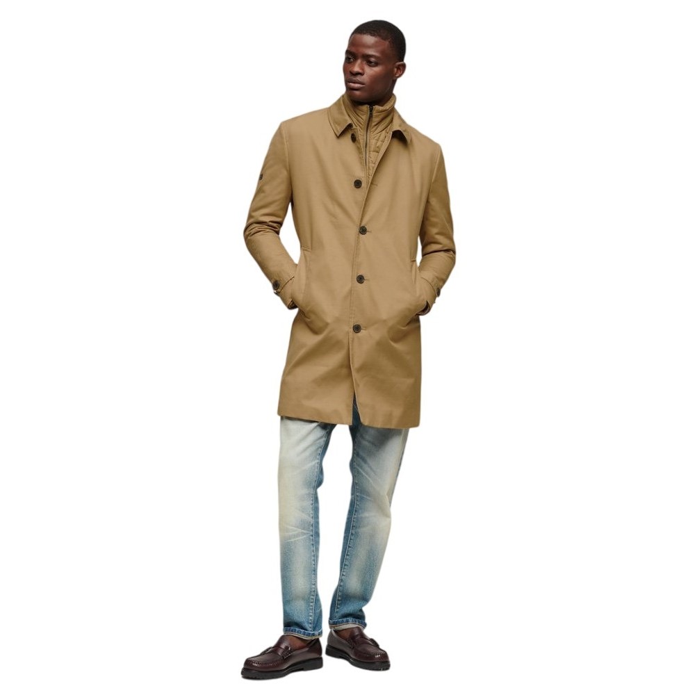 SUPERDRY CAR COAT ΠΑΛΤΟ ΑΝΔΡΙΚΟ BEIGE
