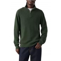 LEVIS LIGHTWEIGHT HM QUARTER ZIP ΜΠΛΟΥΖΑ ΠΛΕΚΤΗ ΑΝΔΡΙΚΗ DARK GREEN