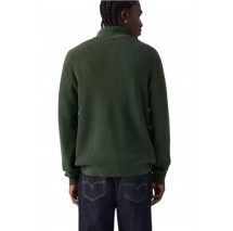 LEVIS LIGHTWEIGHT HM QUARTER ZIP ΜΠΛΟΥΖΑ ΠΛΕΚΤΗ ΑΝΔΡΙΚΗ DARK GREEN
