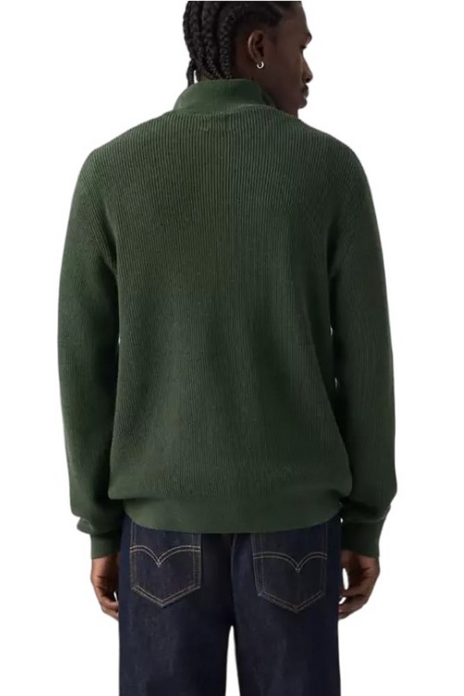LEVIS LIGHTWEIGHT HM QUARTER ZIP ΜΠΛΟΥΖΑ ΠΛΕΚΤΗ ΑΝΔΡΙΚΗ DARK GREEN