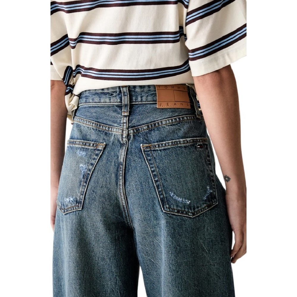 TOMMY JEANS CLAIRE HR WIDE CJ2031 ΠΑΝΤΕΛΟΝΙ ΓΥΝΑΙΚΕΙΟ BLUΕ DENIM