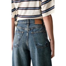 TOMMY JEANS CLAIRE HR WIDE CJ2031 ΠΑΝΤΕΛΟΝΙ ΓΥΝΑΙΚΕΙΟ BLUΕ DENIM