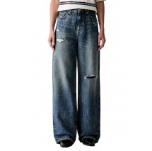 TOMMY JEANS CLAIRE HR WIDE CJ2031 ΠΑΝΤΕΛΟΝΙ ΓΥΝΑΙΚΕΙΟ BLUΕ DENIM
