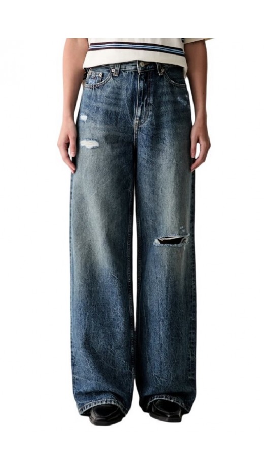 TOMMY JEANS CLAIRE HR WIDE CJ2031 ΠΑΝΤΕΛΟΝΙ ΓΥΝΑΙΚΕΙΟ BLUΕ DENIM