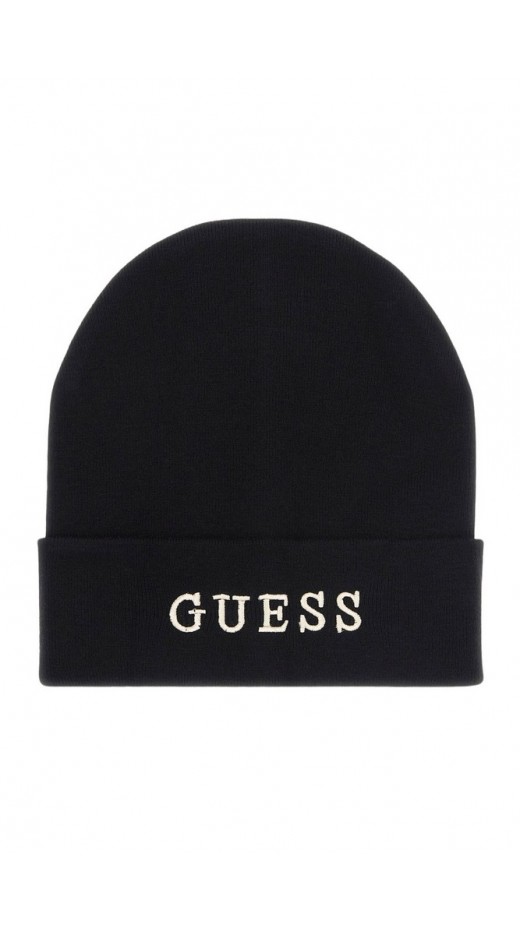 GUESS BEANIE ΣΚΟΥΦΟΣ ΓΥΝΑΙΚΕΙΟΣ BLACK