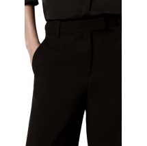 CALVIN KLEIN JEANS CLEAN POLY TWILL WIDE LEG PANT ΠΑΝΤΕΛΟΝΙ ΓΥΝΑΙΚΕΙΟ BLACK