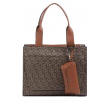 DKNY JEANNE TOTE HANDBAG ΤΣΑΝΤΑ ΓΥΝΑΙΚΕΙΑ BROWN