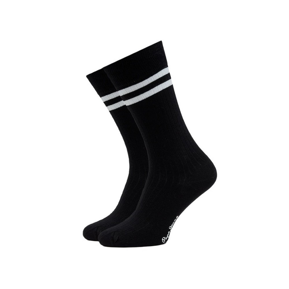 PEPE JEANS LONDON E1 NOS RIB CR 3P ΚΑΛΤΣΕΣ ΑΝΔΡΙΚΕΣ BLACK