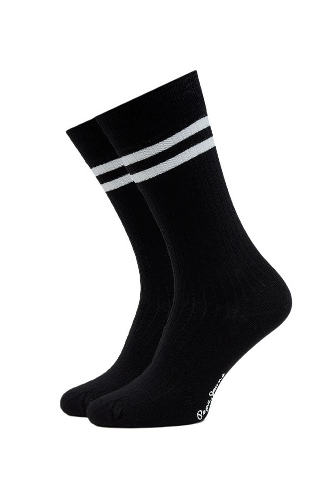 PEPE JEANS LONDON E1 NOS RIB CR 3P ΚΑΛΤΣΕΣ ΑΝΔΡΙΚΕΣ BLACK
