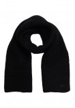 SUPERDRY RIB KNIT SCARF ΚΑΣΚΟΛ ΓΥΝΑΙΚΕΙΟ BLACK