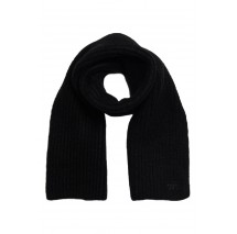 SUPERDRY RIB KNIT SCARF ΚΑΣΚΟΛ ΓΥΝΑΙΚΕΙΟ BLACK