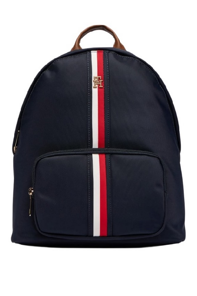 TOMMY HILFIGER POPETTE DOME BACKPACK CORP ΤΣΑΝΤΑ ΓΥΝΑΙΚΕΙΑ NAVY