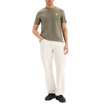 CALVIN KLEIN JEANS BADGE 30S JERSEY CLASSIC T-SHIRT ΜΠΛΟΥΖΑ ΑΝΔΡΙΚΗ OLIVE