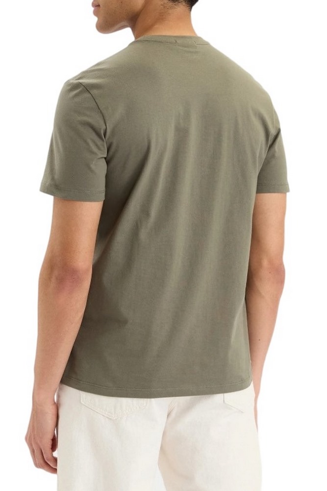 CALVIN KLEIN JEANS BADGE 30S JERSEY CLASSIC T-SHIRT ΜΠΛΟΥΖΑ ΑΝΔΡΙΚΗ OLIVE
