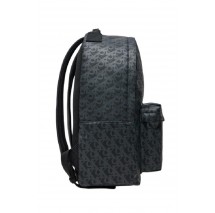 CALVIN KLEIN JEANS AOP TEXTURED CENTER ZIP BP 43 ΤΣΑΝΤΑ ΑΝΔΡΙΚΗ BLACK