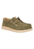 HEY DUDE WALLY WORKWEAR ΠΑΠΟΥΤΣΙ ΑΝΔΡΙΚΟ OLIVE