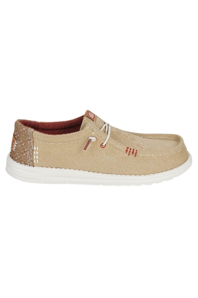HEY DUDE WALLY WORKWEAR ΠΑΠΟΥΤΣΙ ΑΝΔΡΙΚΟ BEIGE