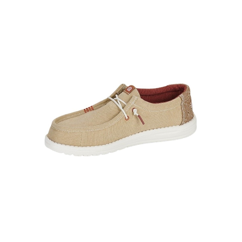 HEY DUDE WALLY WORKWEAR ΠΑΠΟΥΤΣΙ ΑΝΔΡΙΚΟ BEIGE