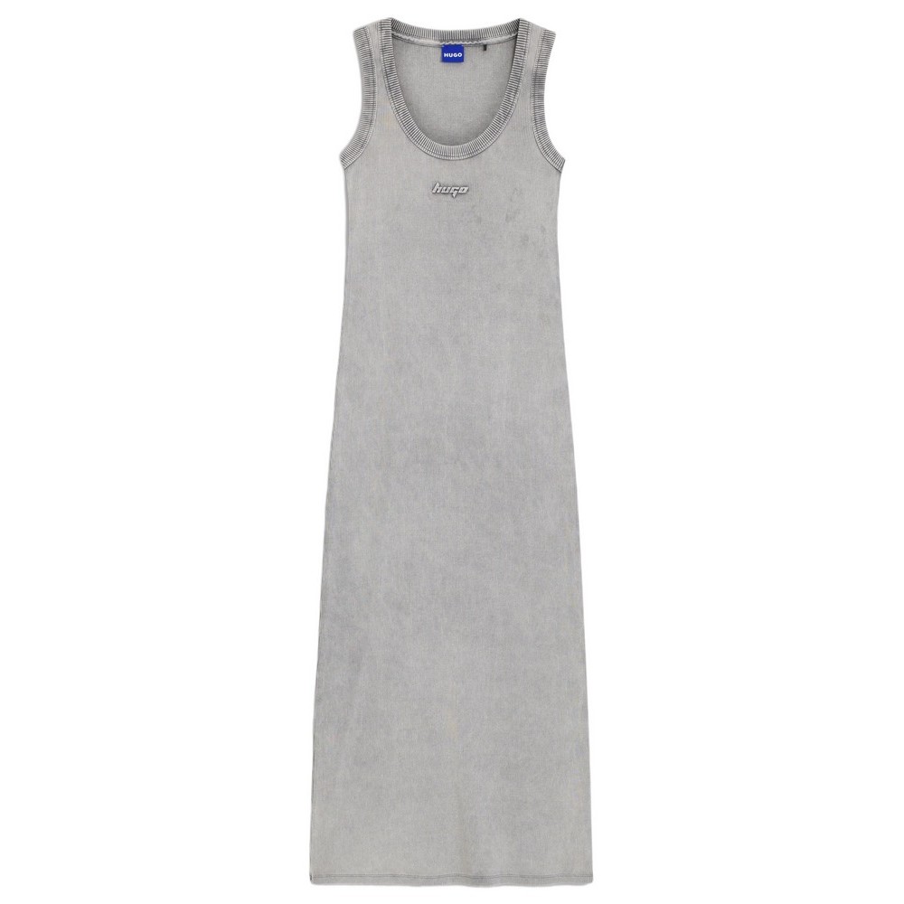 HUGO BOSS JERSEY DRESS NILIYO B ΦΟΡΕΜΑ ΓΥΝΑΙΚΕΙΟ GREY