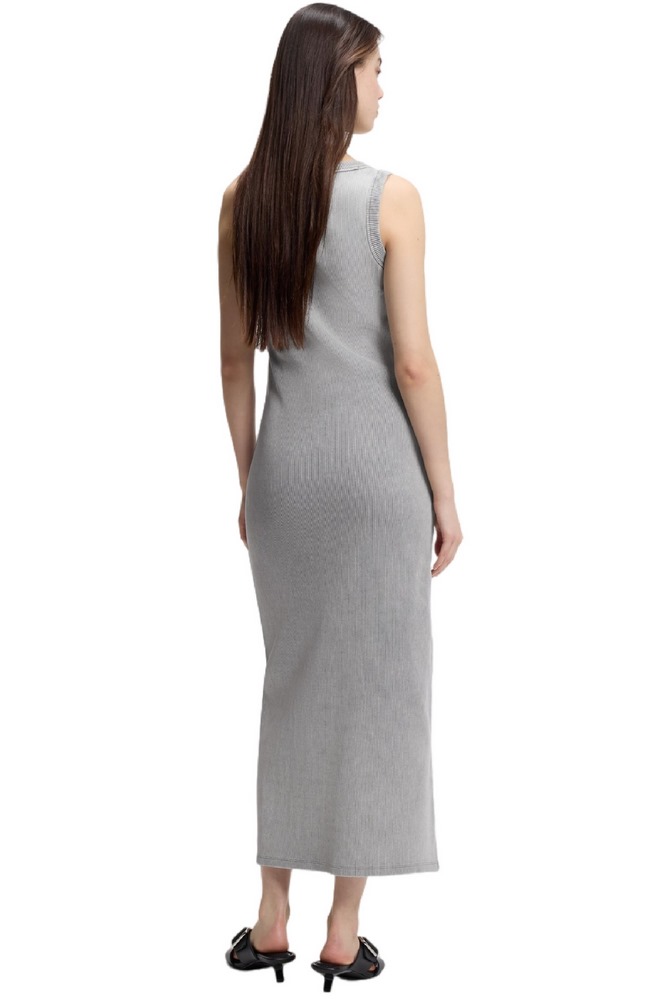 HUGO BOSS JERSEY DRESS NILIYO B ΦΟΡΕΜΑ ΓΥΝΑΙΚΕΙΟ GREY