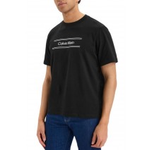 CALVIN KLEIN 20s EU SPW STNDRD GRAPHIC T-SHIRT ΜΠΛΟΥΖΑ ΑΝΔΡΙΚΗ BLACK