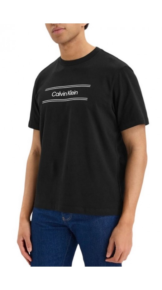CALVIN KLEIN 20s EU SPW STNDRD GRAPHIC T-SHIRT ΜΠΛΟΥΖΑ ΑΝΔΡΙΚΗ BLACK