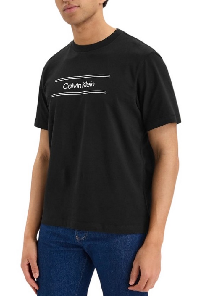 CALVIN KLEIN 20s EU SPW STNDRD GRAPHIC T-SHIRT ΜΠΛΟΥΖΑ ΑΝΔΡΙΚΗ BLACK