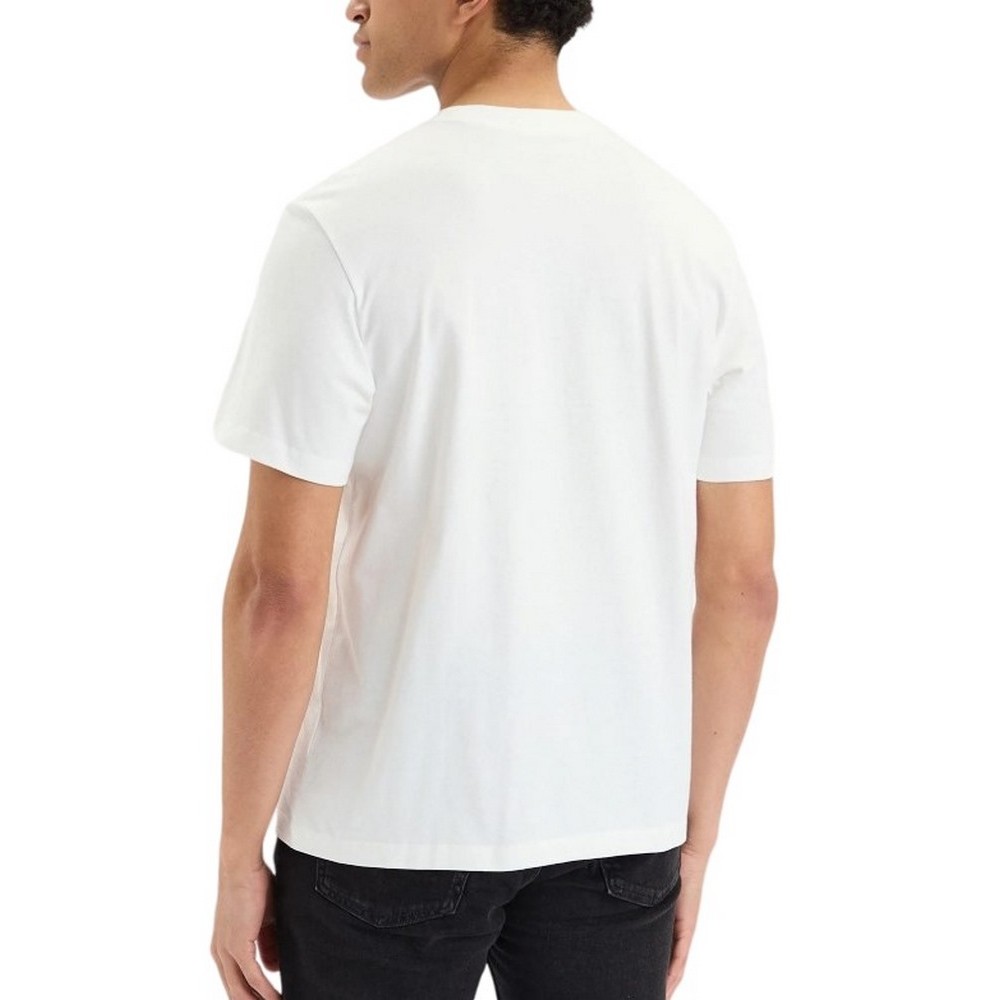 CALVIN KLEIN 20s EU SPW STNDRD GRAPHIC T-SHIRT ΜΠΛΟΥΖΑ ΑΝΔΡΙΚΗ BRIGHT WHITE