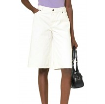 HUGO BOSS DENIM SHORTS GALOLA B ΤΖΙΝ ΒΕΡΜΟΥΔΑ ΓΥΝΑΙΚΕΙΑ OFF WHITE