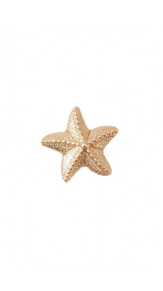 CROCS GOLD STAR FISH JIBBITZ CHARMS ΑΞΕΣΟΥΑΡ ΓΥΝΑΙΚΕΙΟ GOLD