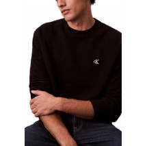CALVIN KLEIN JEANS CL 350TERRY MONGRM CN SWTSHRT ΜΠΛΟΥΖΑ ΦΟΥΤΕΡ ΑΝΔΡΙΚΗ BLACK