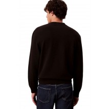 CALVIN KLEIN JEANS CL 350TERRY MONGRM CN SWTSHRT ΜΠΛΟΥΖΑ ΦΟΥΤΕΡ ΑΝΔΡΙΚΗ BLACK