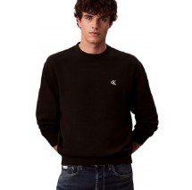 CALVIN KLEIN JEANS CL 350TERRY MONGRM CN SWTSHRT ΜΠΛΟΥΖΑ ΦΟΥΤΕΡ ΑΝΔΡΙΚΗ BLACK