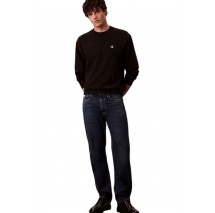 CALVIN KLEIN JEANS CL 350TERRY MONGRM CN SWTSHRT ΜΠΛΟΥΖΑ ΦΟΥΤΕΡ ΑΝΔΡΙΚΗ BLACK