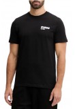 GUESS LAURO CN T-SHIRT ΜΠΛΟΥΖΑ ΑΝΔΡΙΚΗ BLACK