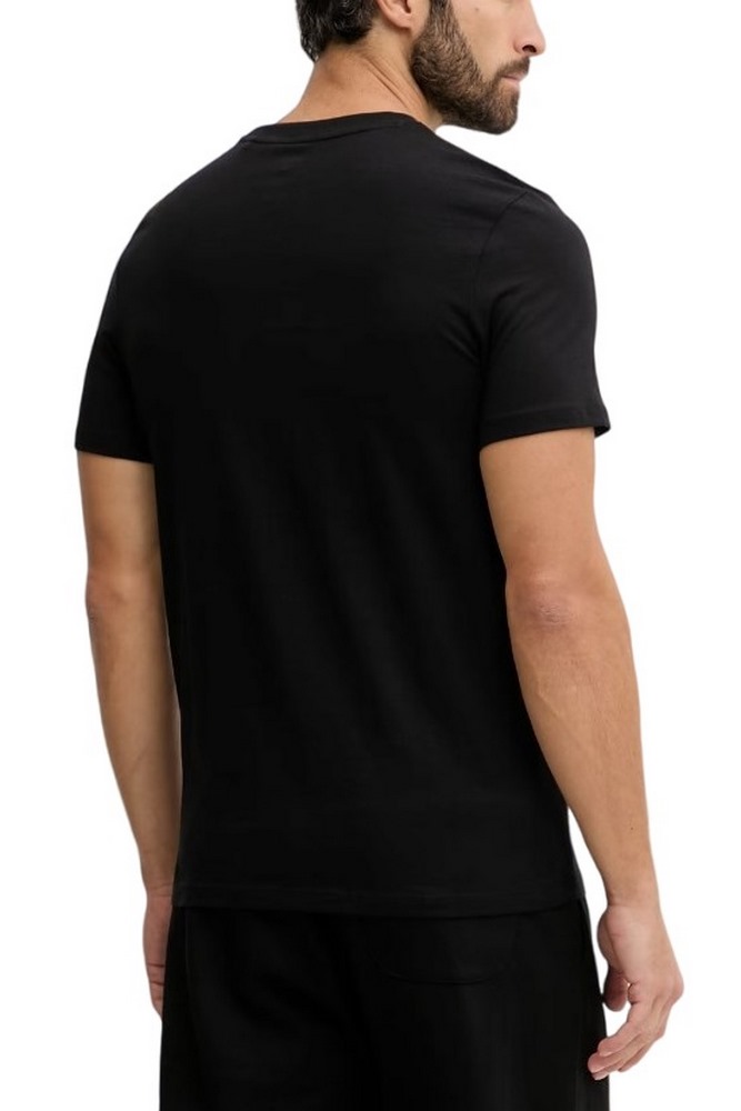 GUESS LAURO CN T-SHIRT ΜΠΛΟΥΖΑ ΑΝΔΡΙΚΗ BLACK