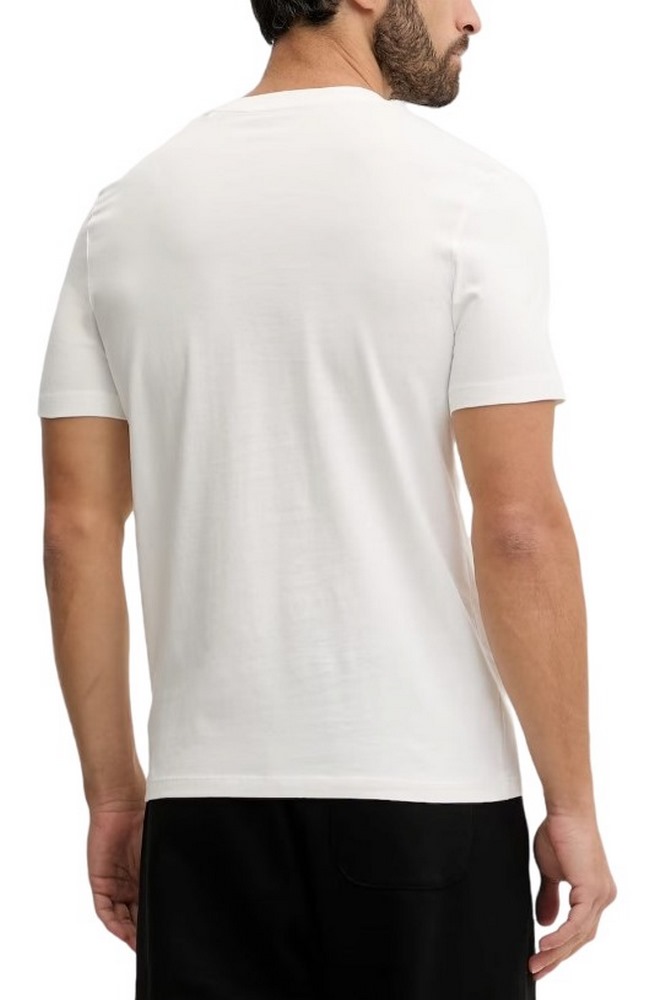 GUESS LAURO CN T-SHIRT ΜΠΛΟΥΖΑ ΑΝΔΡΙΚΗ WHITE