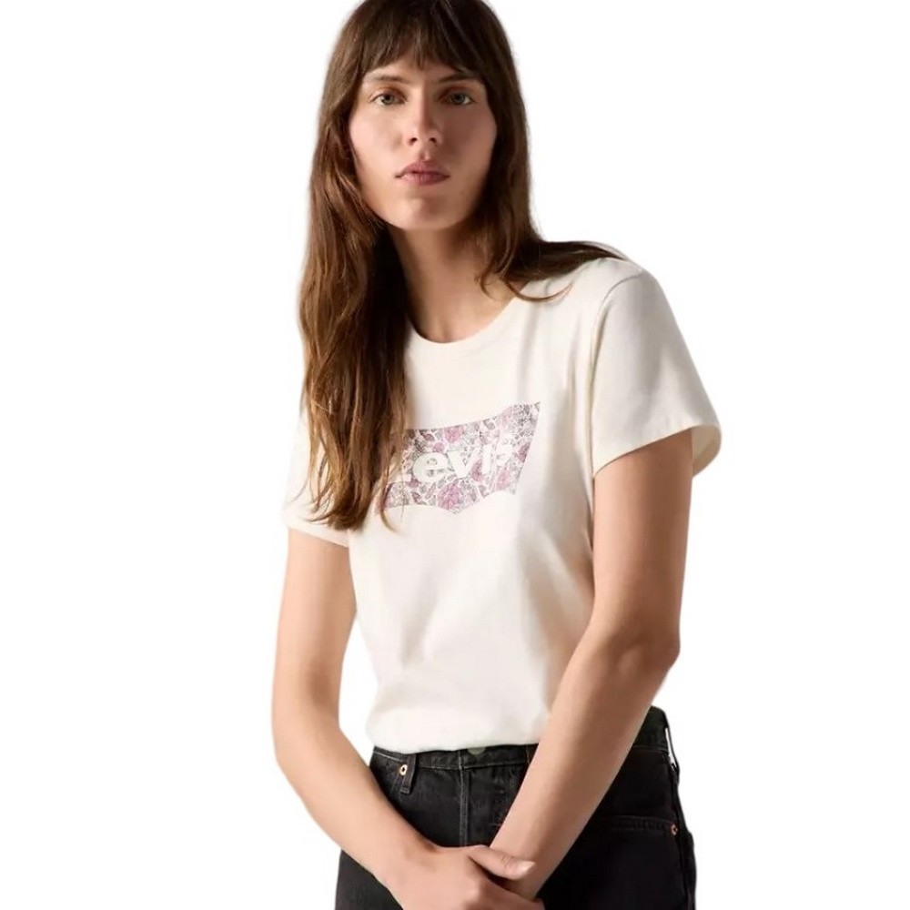 LEVIS THE PERFECT 173692939 TEE T-SHIRT ΜΠΛΟΥΖΑ ΓΥΝΑΙΚΕΙΑ WHITE