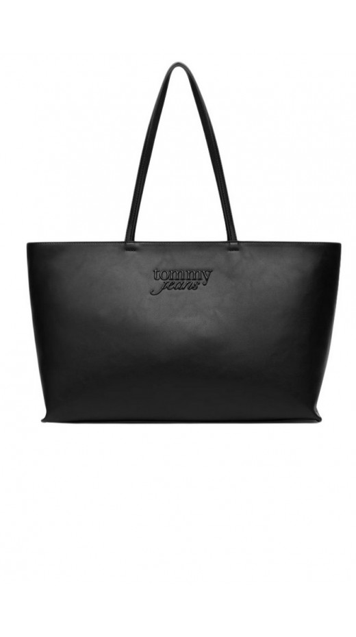 TOMMY JEANS MUST TOTE ΤΣΑΝΤΑ ΓΥΝΑΙΚΕΙΑ BLACK