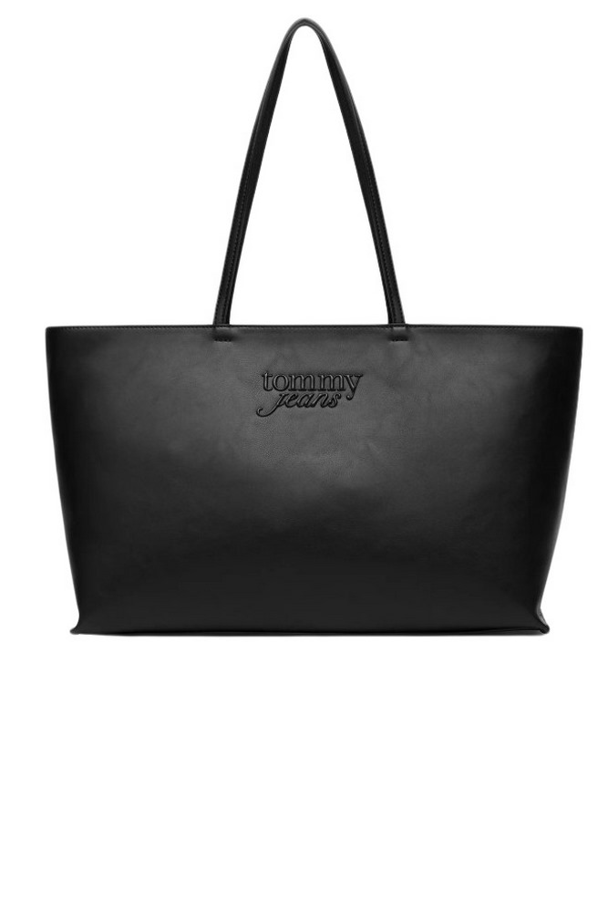 TOMMY JEANS MUST TOTE ΤΣΑΝΤΑ ΓΥΝΑΙΚΕΙΑ BLACK