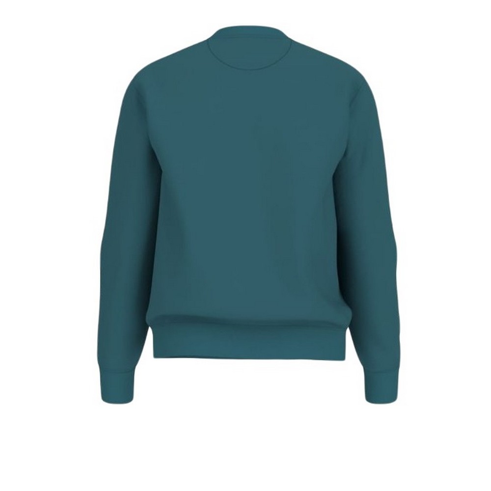 GUESS CN BASIC LOGO SWEATSHIRT ΜΠΛΟΥΖΑ ΦΟΥΤΕΡ ΑΝΔΡΙΚΗ GREEN