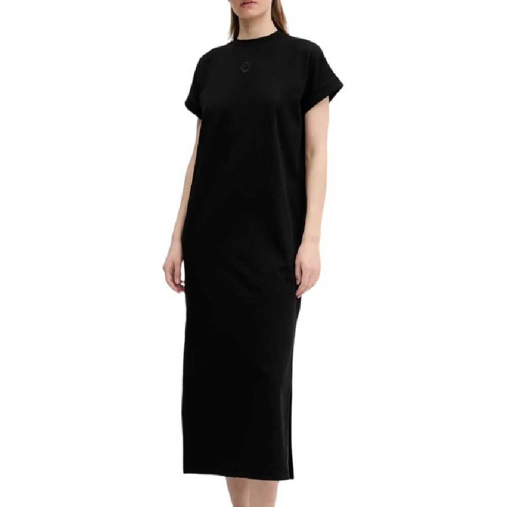 HUGO BOSS JERSEY DRESS NALLE B ΦΟΡΕΜΑ ΓΥΝΑΙΚΕΙΟ BLACK