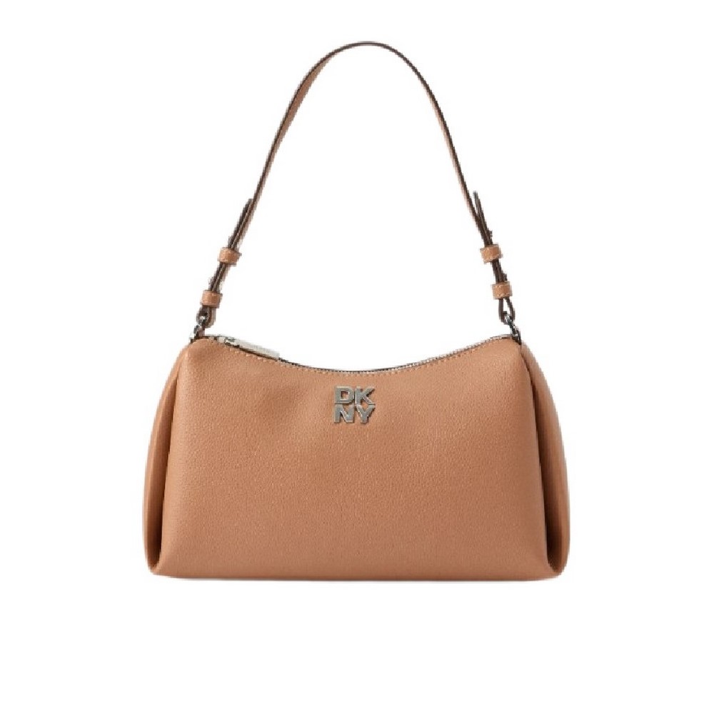 DKNY REMY SHOULDER BAG R423AE54 ΤΣΑΝΤΑ ΓΥΝΑΙΚΕΙΑ BEIGE
