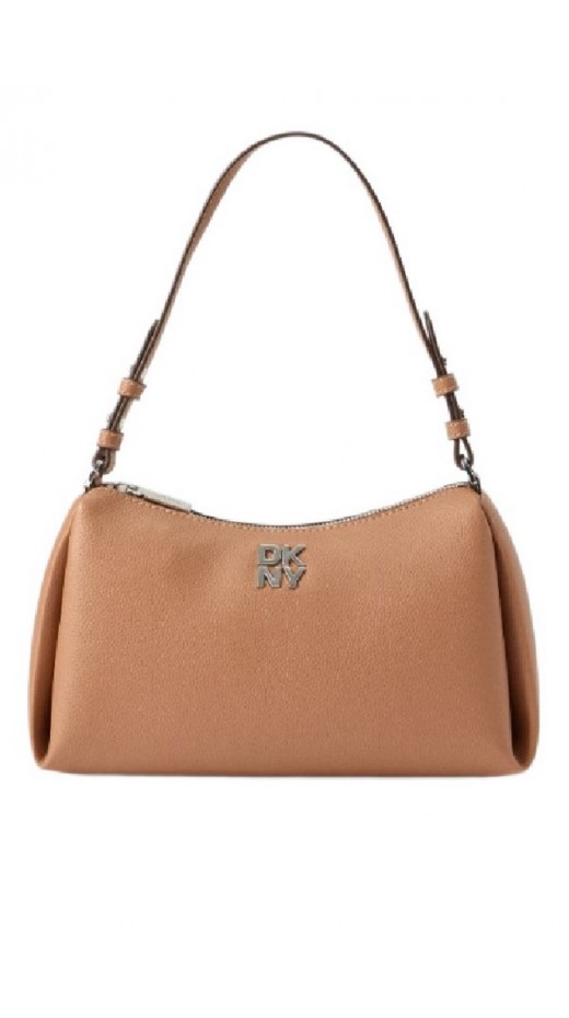 DKNY REMY SHOULDER BAG R423AE54 ΤΣΑΝΤΑ ΓΥΝΑΙΚΕΙΑ BEIGE