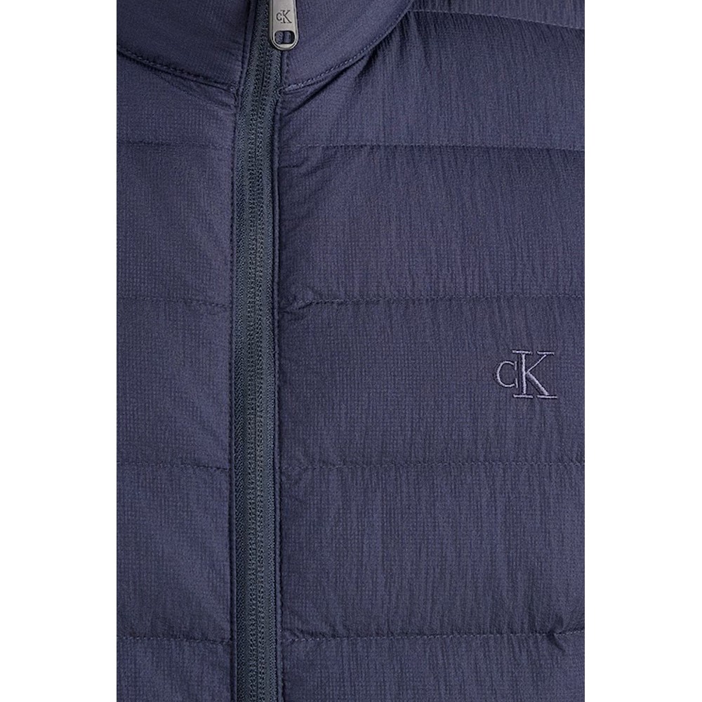 CALVIN KLEIN JEANS SVLSS ULTRALIGHT NYLON QUITLED VEST ΑΜΑΝΙΚΟ ΜΠΟΥΦΑΝ ΑΝΔΡΙΚΟ NAVY