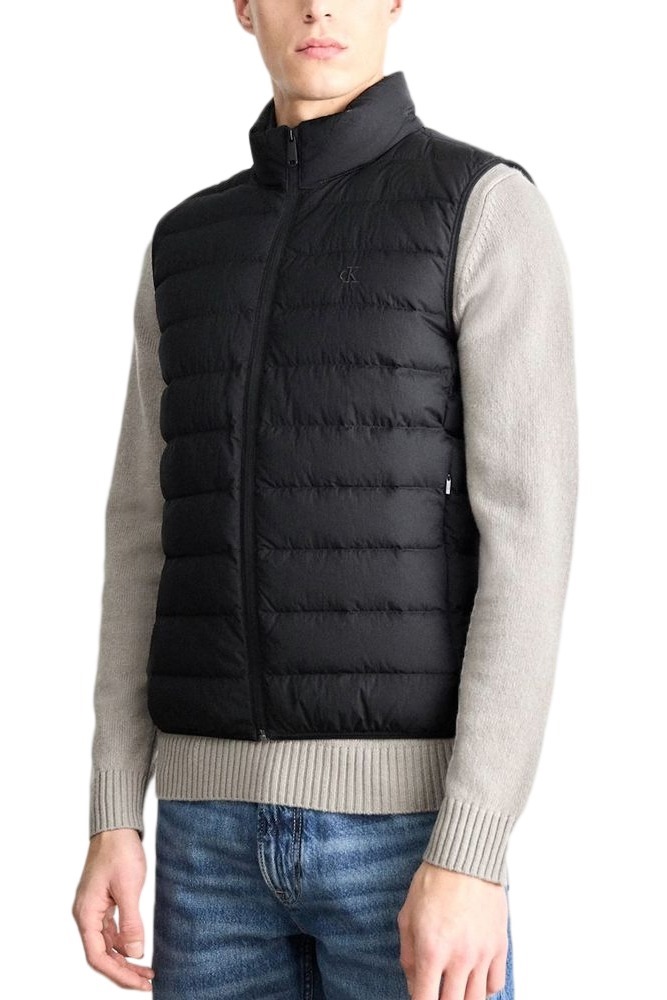 CALVIN KLEIN JEANS SVLSS ULTRALIGHT NYLON QUITLED VEST ΑΜΑΝΙΚΟ ΜΠΟΥΦΑΝ ΑΝΔΡΙΚΟ BLACK