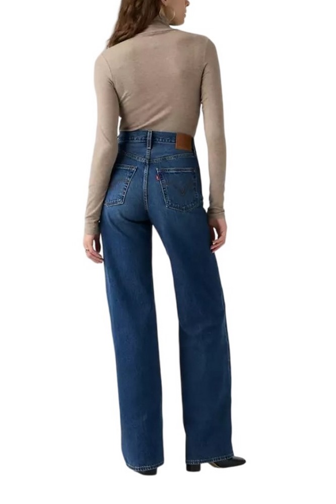 LEVIS RIBCAGE WIDE LEG H223 JEANS WORN IN ΠΑΝΤΕΛΟΝΙ ΤΖΙΝ ΓΥΝΑΙΚΕΙΟ MED INDIGO