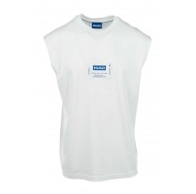 HUGO BOSS JERSEY NURAZAK T-SHIRT ΜΠΛΟΥΖΑ ΑΝΔΡΙΚΗ WHITE